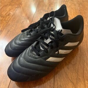 Adidas Men's Black and White Athletic Shoes